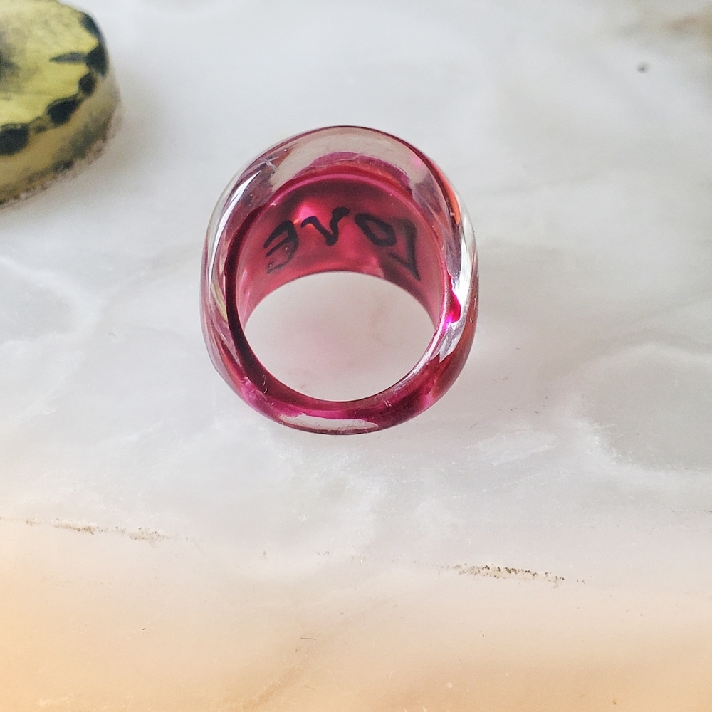 Vintage love ring - Picture 3 of 5